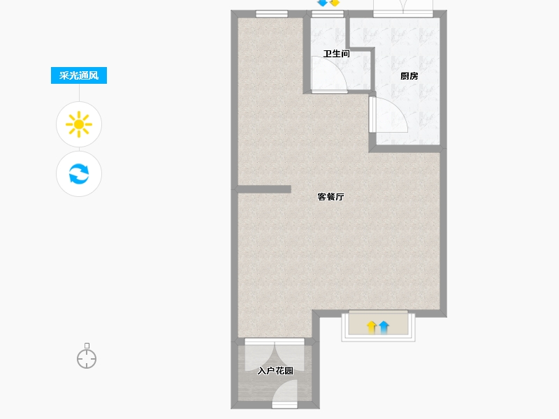 吉林省-长春市-万达莲花山文旅城-77.06-户型库-采光通风