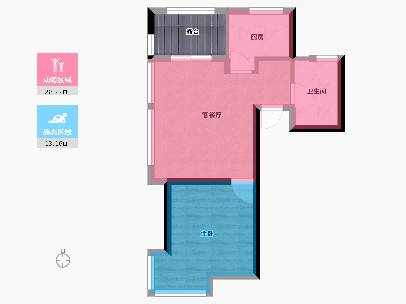 辽宁省-大连市-中铁春风十里-41.21-户型库-动静分区