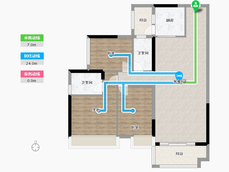 广东省-河源市-十里东岸-100.00-户型库-动静线