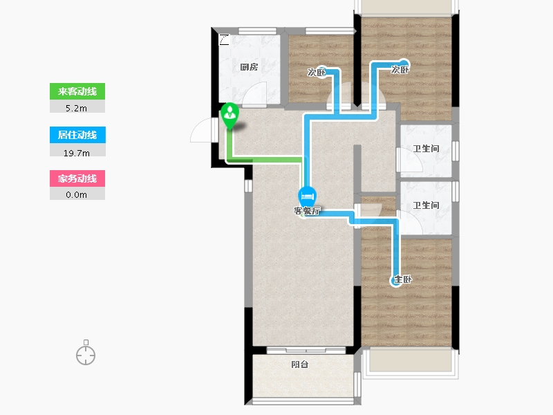 广东省-珠海市-建发悦玺-78.00-户型库-动静线