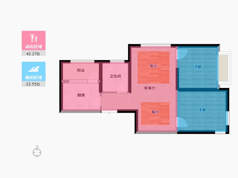 河南省-郑州市-海马公园-57.01-户型库-动静分区