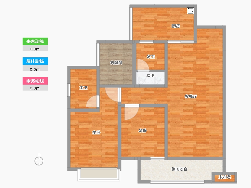 广西壮族自治区-柳州市-揽山庭-78.76-户型库-动静线