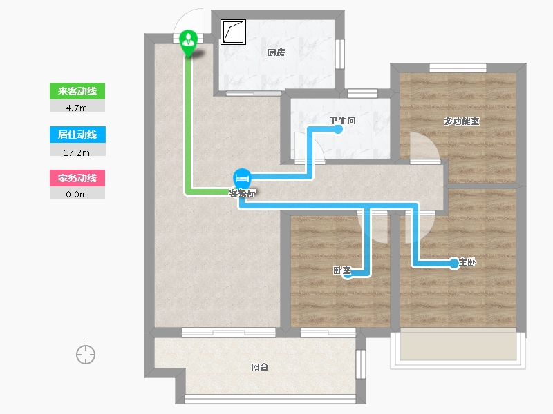 河南省-郑州市-正荣御首府-71.15-户型库-动静线