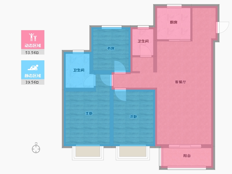 山西省-晋中市-瑞达-98.04-户型库-动静分区