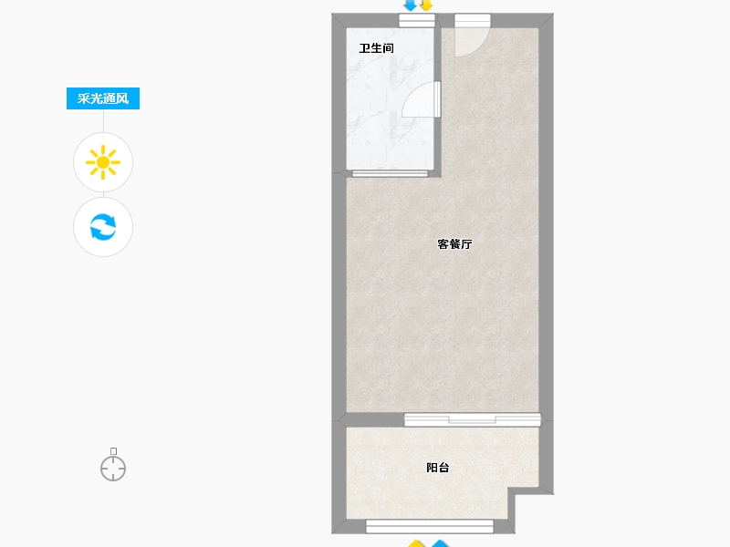 福建省-福州市-先生的山-28.00-户型库-采光通风