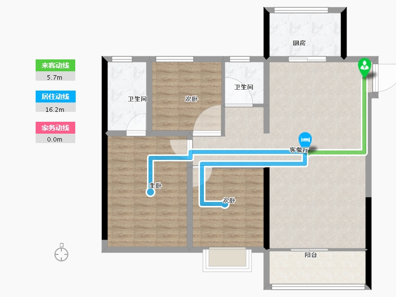 山东省-济南市-保利熙悦-100.00-户型库-动静线