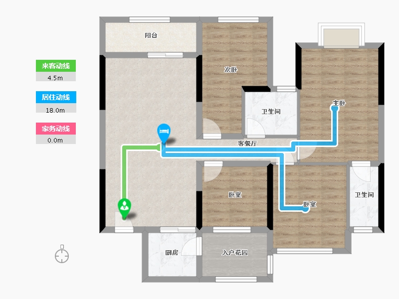 广西壮族自治区-贵港市-大安精通·悦府-1111.00-户型库-动静线