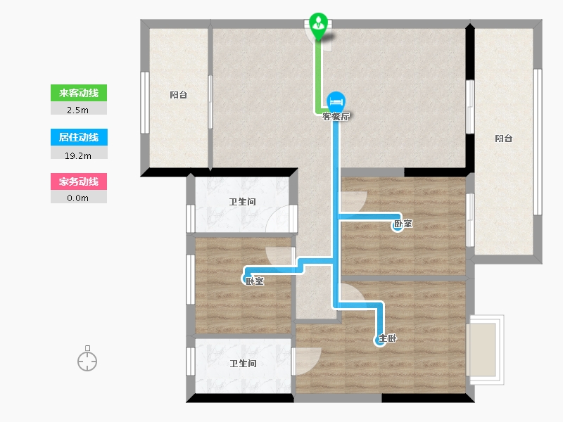 福建省-南平市-建发-95.00-户型库-动静线