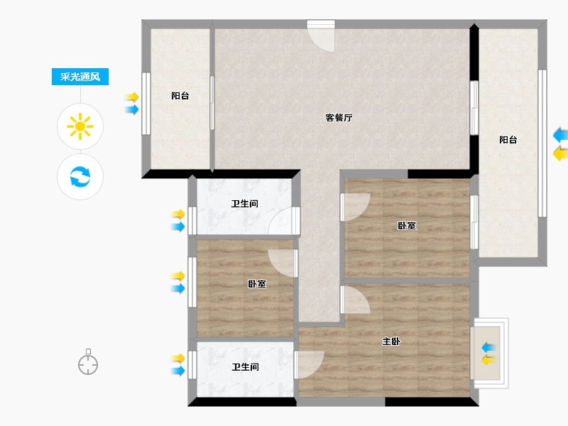 福建省-南平市-建发-95.00-户型库-采光通风