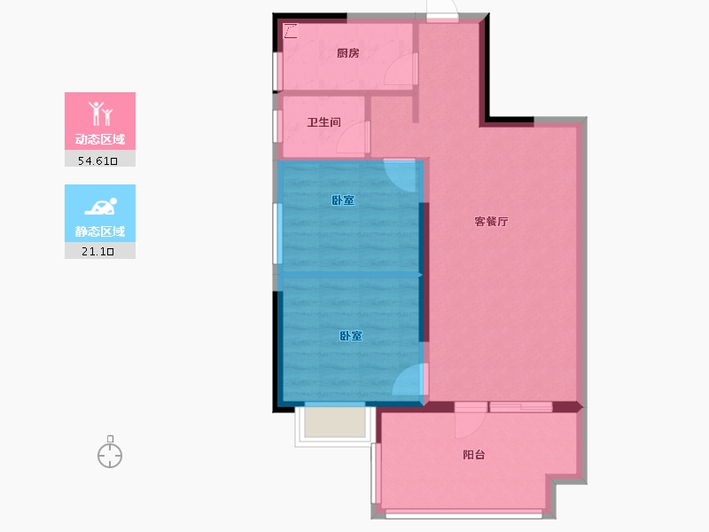 河南省-郑州市-信保·十里樾-68.00-户型库-动静分区