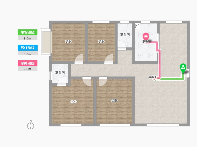 湖南省-衡阳市-自建房-112.00-户型库-动静线