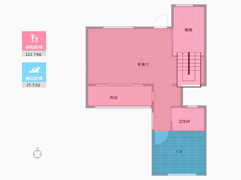 浙江省-杭州市-朗诗溪涧雅庐-138.41-户型库-动静分区