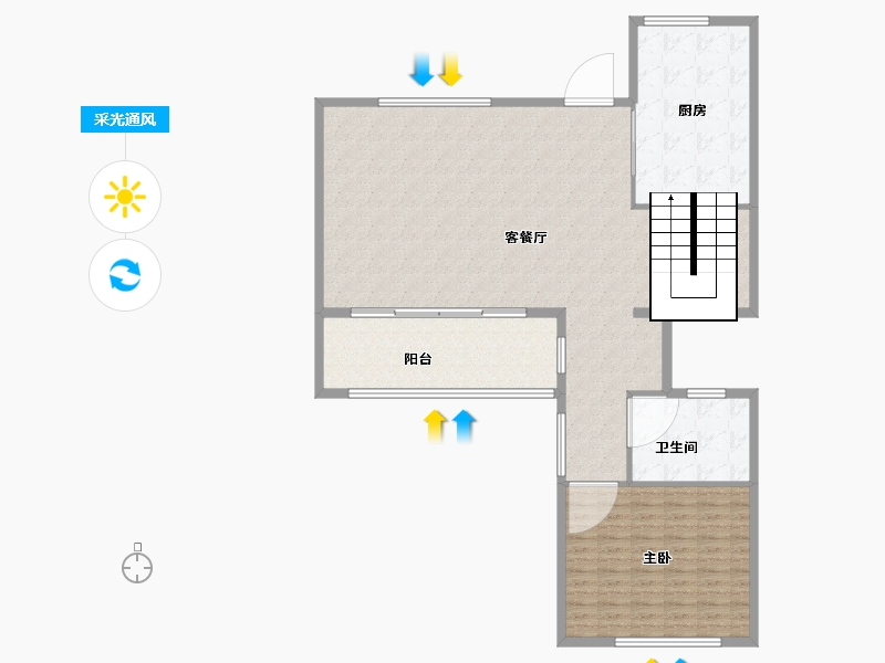 浙江省-杭州市-朗诗溪涧雅庐-138.41-户型库-采光通风