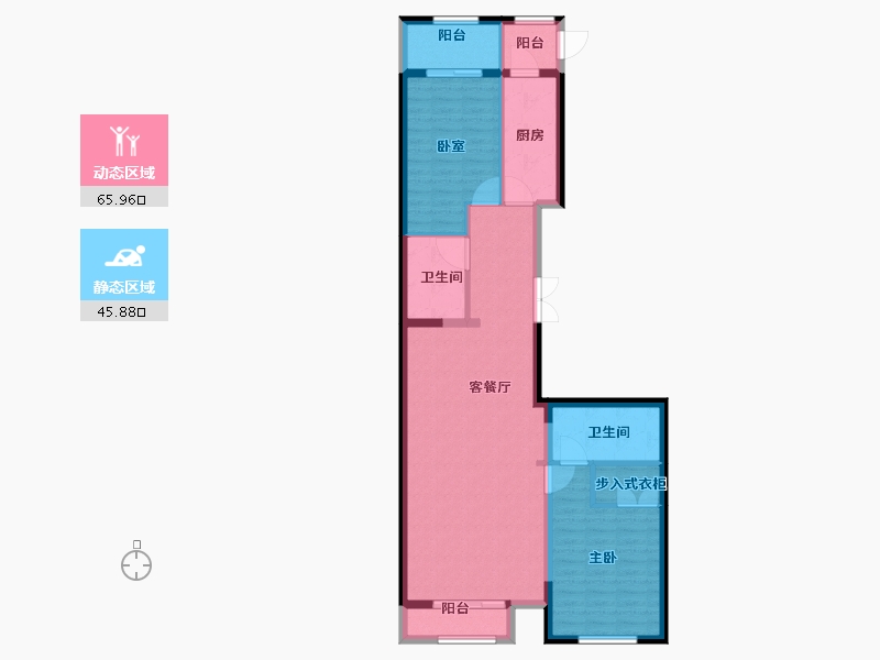 北京-北京市-强佑府学上院-101.23-户型库-动静分区