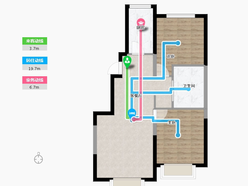 河北省-保定市-涿州华侨城-68.38-户型库-动静线