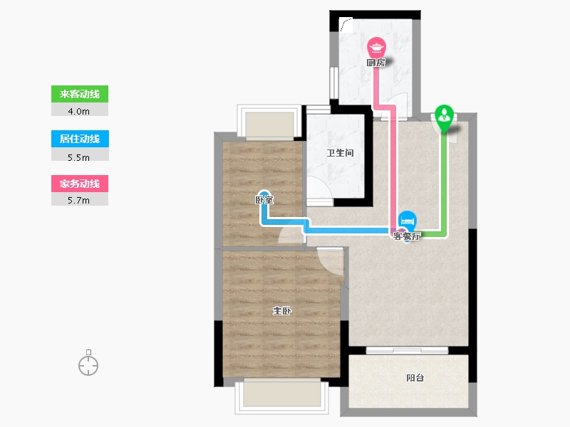 江苏省-镇江市-紫东恒大文化旅游城-61.67-户型库-动静线