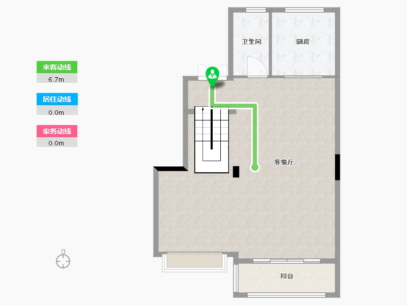 江苏省-南京市-绿城云栖玫瑰园-116.00-户型库-动静线