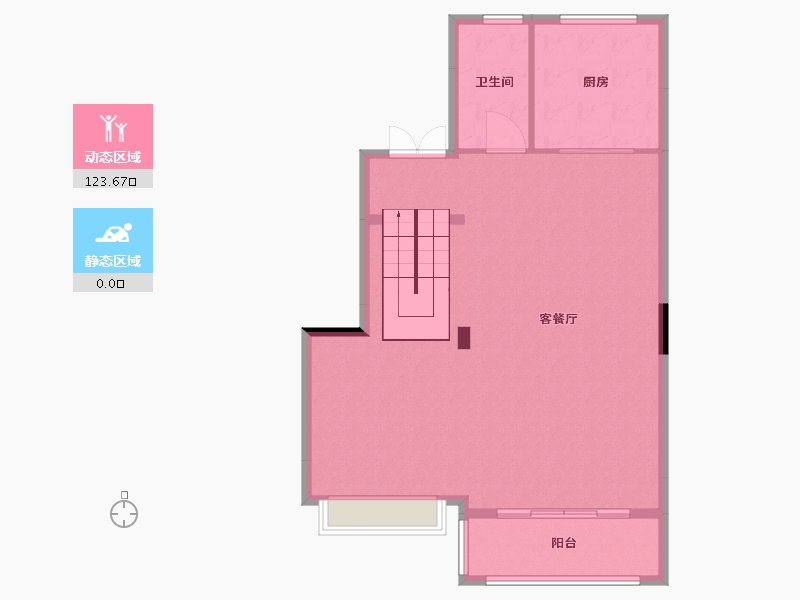 江苏省-南京市-绿城云栖玫瑰园-116.00-户型库-动静分区