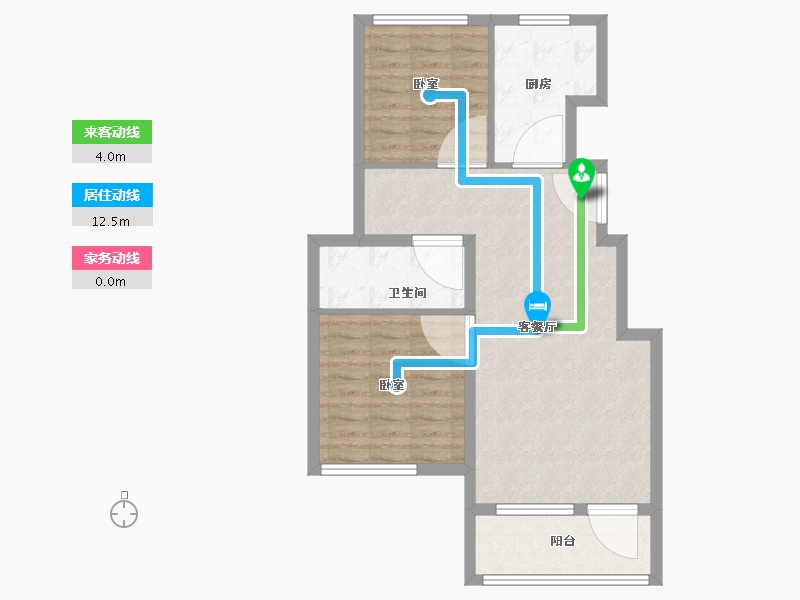 河北省-廊坊市-首开国风悦府-72.00-户型库-动静线