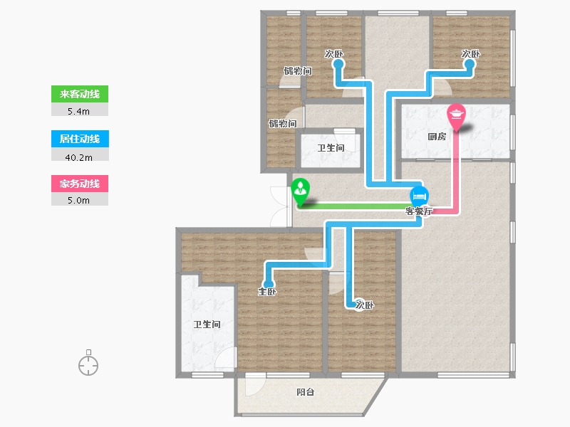 北京-北京市-合生缦云-201.00-户型库-动静线