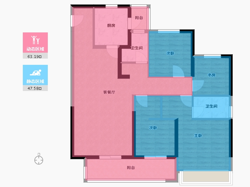 河南省-开封市-北大资源紫境府-110.00-户型库-动静分区