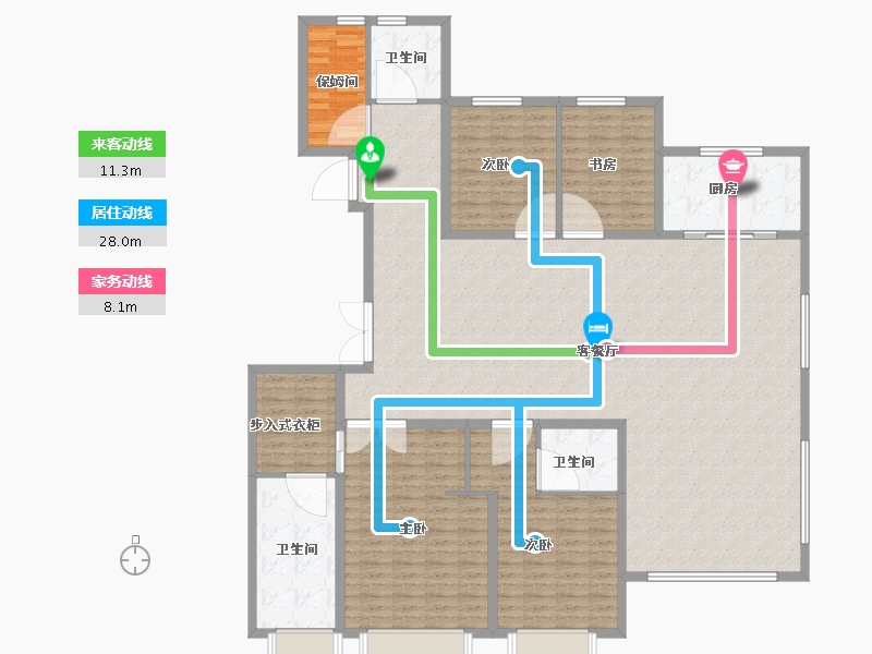 北京-北京市-傲云-200.80-户型库-动静线