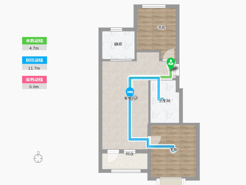 北京-北京市-公园都会-57.60-户型库-动静线