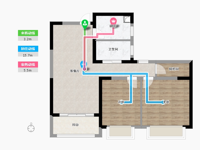 江苏省-南京市-熙悦-71.21-户型库-动静线