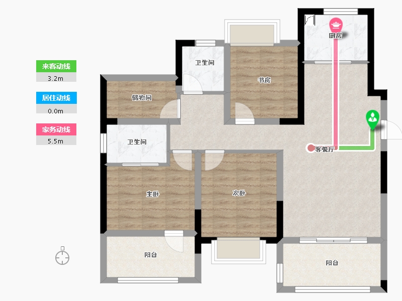 江苏省-南京市-熙悦-92.01-户型库-动静线