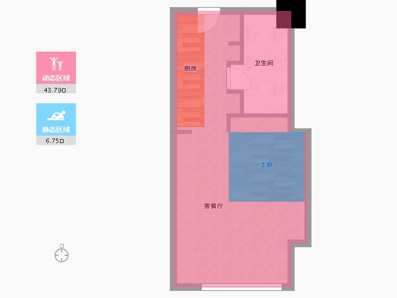 北京-北京市-金桐拾贰-39.44-户型库-动静分区