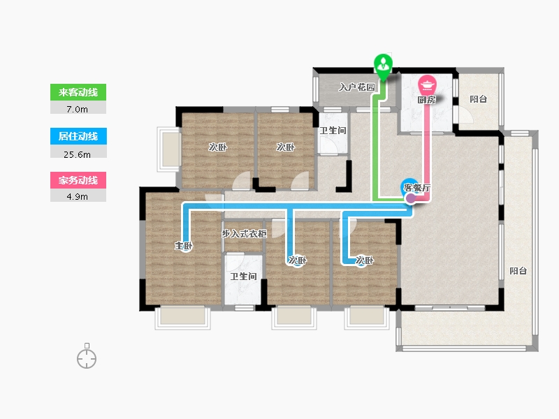 广西壮族自治区-防城港市-大汇高铁3号-154.00-户型库-动静线