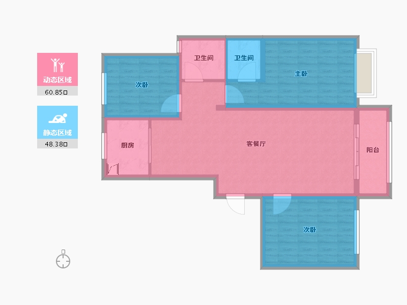 河北省-邢台市-一品-98.00-户型库-动静分区