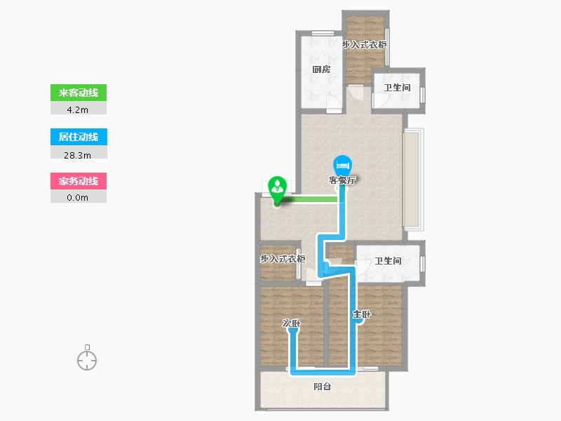 江苏省-盐城市-吾悦华府-121.00-户型库-动静线