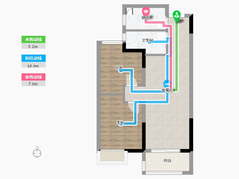 湖北省-武汉市-中建福地星城-63.17-户型库-动静线