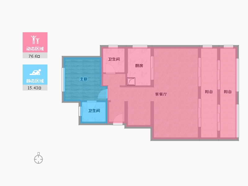 云南省-昭通市-中梁壹号-200.00-户型库-动静分区