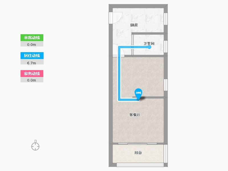 上海-上海市-斜土小区-33.00-户型库-动静线