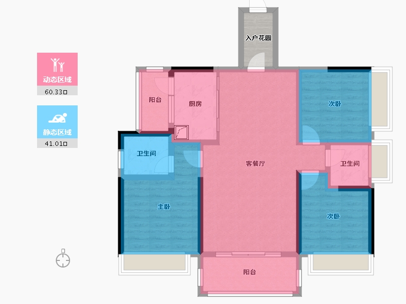 湖南省-永州市-徐福桃花源-129.00-户型库-动静分区