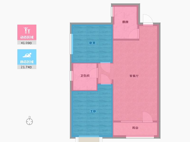 北京-北京市-1-1.00-户型库-动静分区