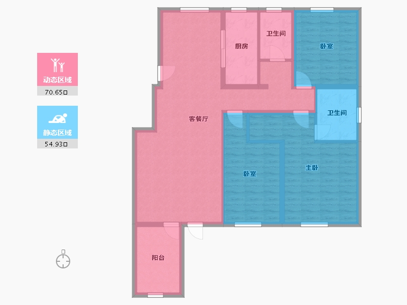 河北省-石家庄市-健康城-142.00-户型库-动静分区