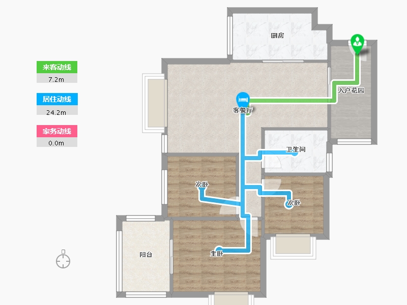 四川省-成都市-蓝谷地-五期-82.00-户型库-动静线