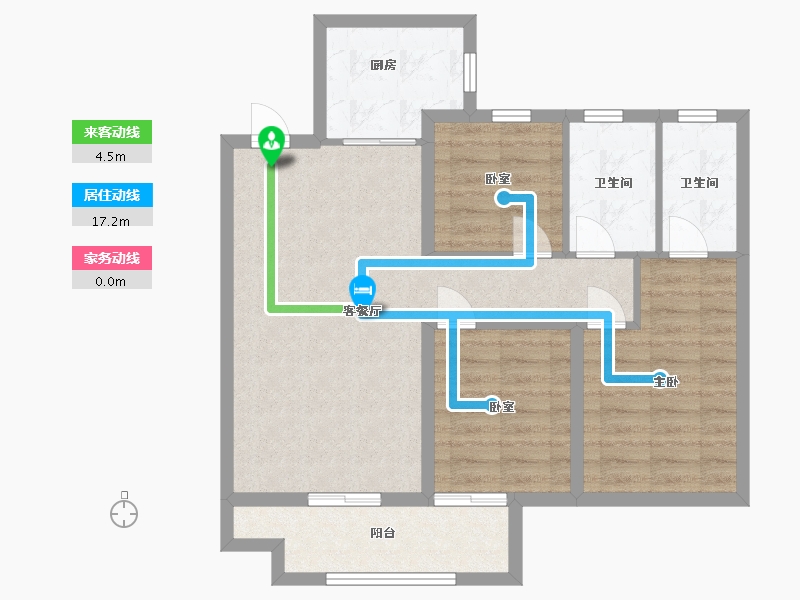 山东省-济南市-远洋湖印度会-77.06-户型库-动静线