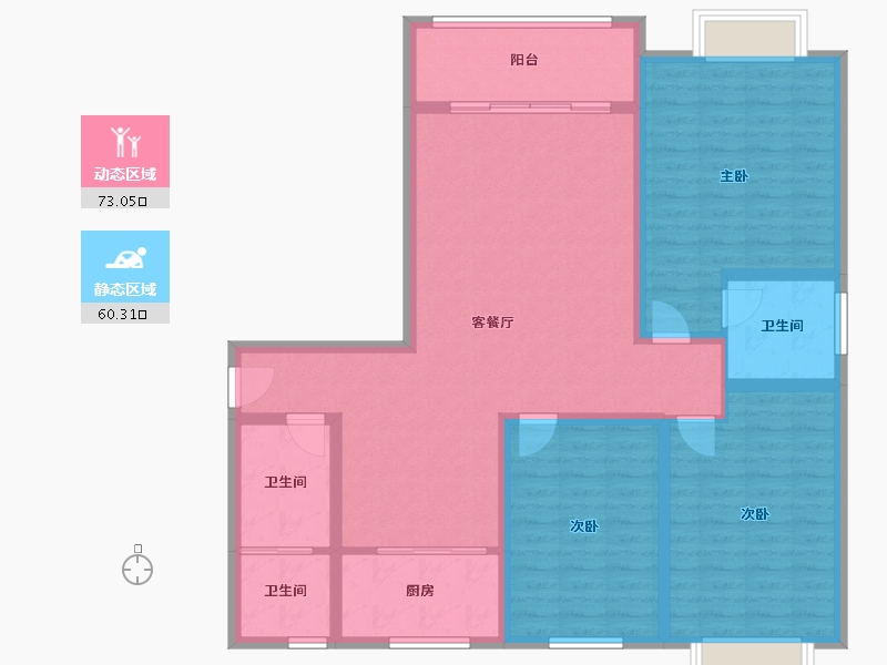 河南省-驻马店市-平舆颐高创业小镇-120.00-户型库-动静分区