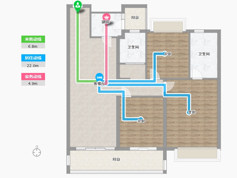 河南省-南阳市-金水湾.财富家园展示中心-114.00-户型库-动静线