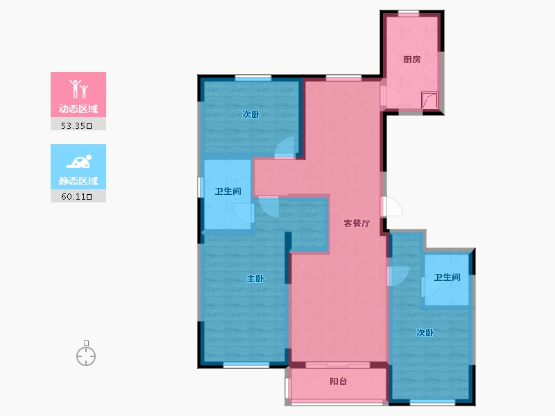 河北省-承德市-豪庭御景-110.00-户型库-动静分区