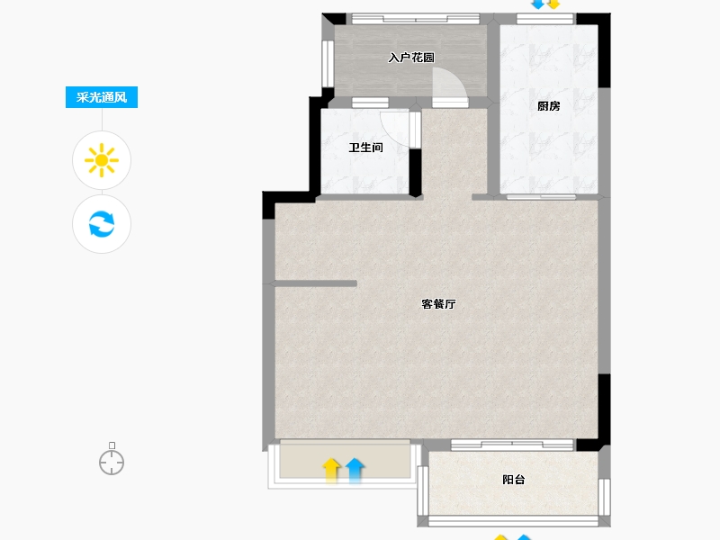 江苏省-徐州市-碧桂园三期花溪源著-210.00-户型库-采光通风