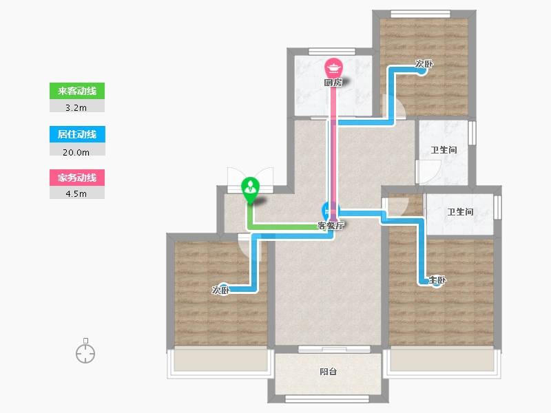 河南省-濮阳市-崛起尚合府-81.11-户型库-动静线