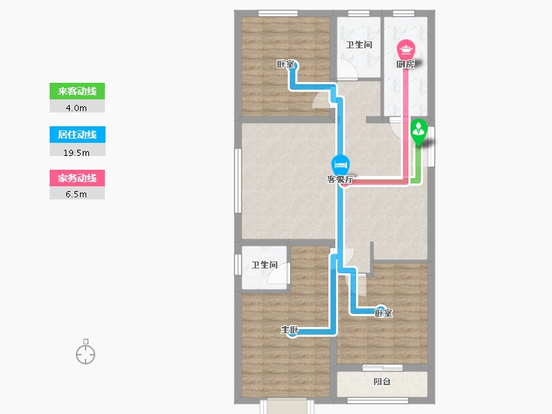 河南省-濮阳市-滨湖湾-102.00-户型库-动静线