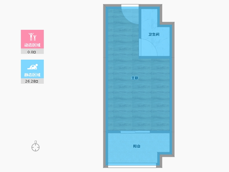 广东省-深圳市-港湾之心​-23.26-户型库-动静分区