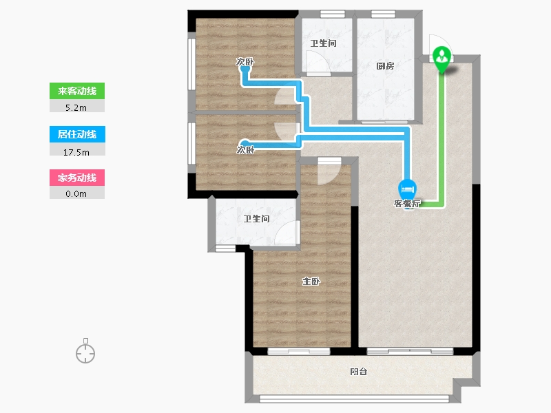 河南省-郑州市-万科民安江山府-92.01-户型库-动静线