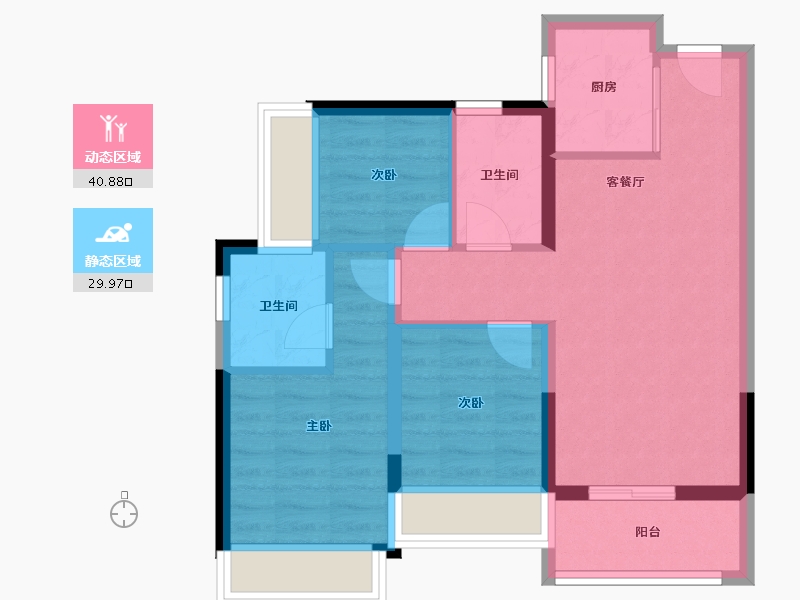 广东省-深圳市-光明金茂广场-62.51-户型库-动静分区